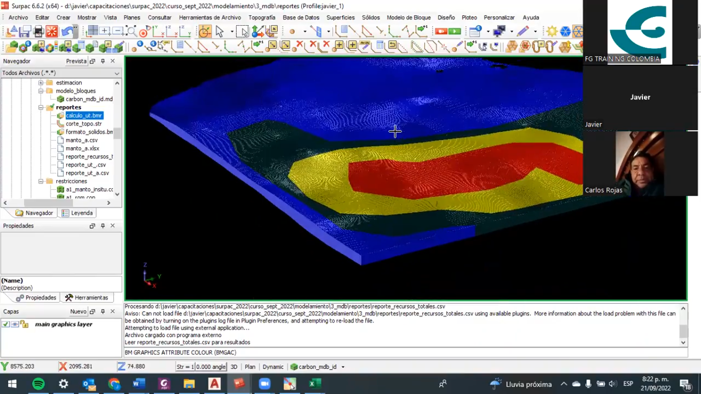 Curso de SURPAC: Software usado para Diseño Minero y Planeamiento Minero: imagen 12