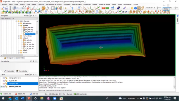 Curso de SURPAC: Software usado para Diseño Minero y Planeamiento Minero