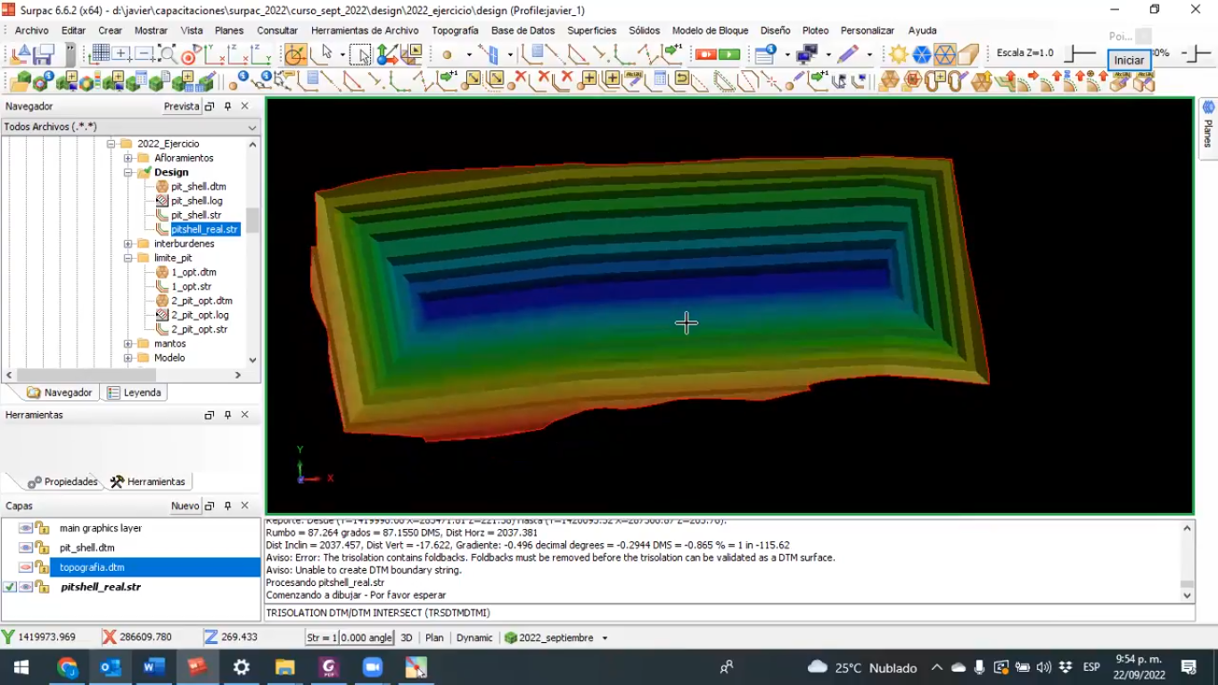 Curso de SURPAC: Software usado para Diseño Minero y Planeamiento Minero: imagen 16