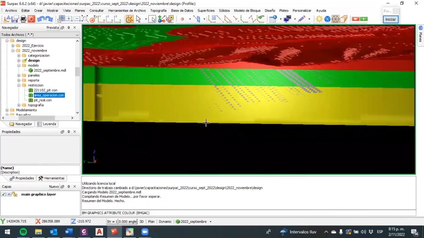 Curso de SURPAC: Software usado para Diseño Minero y Planeamiento Minero: imagen 18