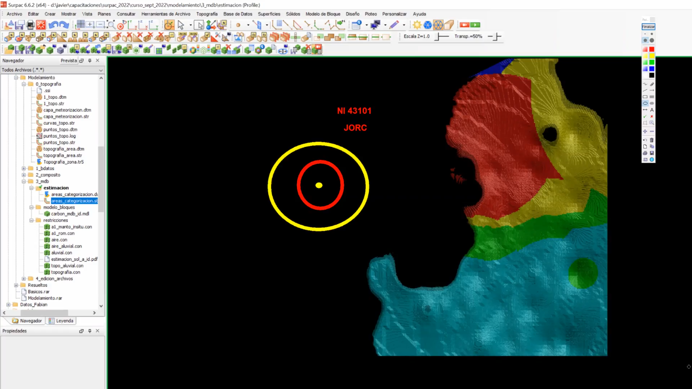 Curso de SURPAC: Software usado para Diseño Minero y Planeamiento Minero: imagen 9